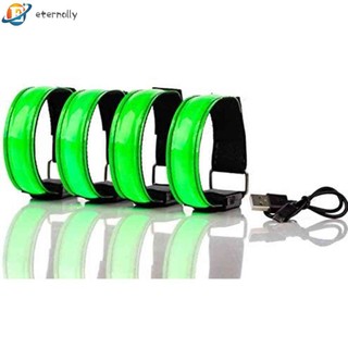 Vòng đeo tay chạy bộ phát sáng đèn led cổng sạc usb