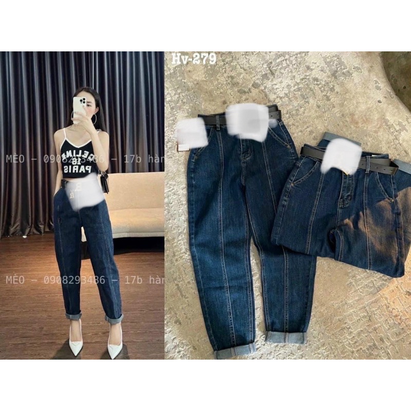 MÃ 1107 QUẦN BÒ JEAN BAGGY GÂN