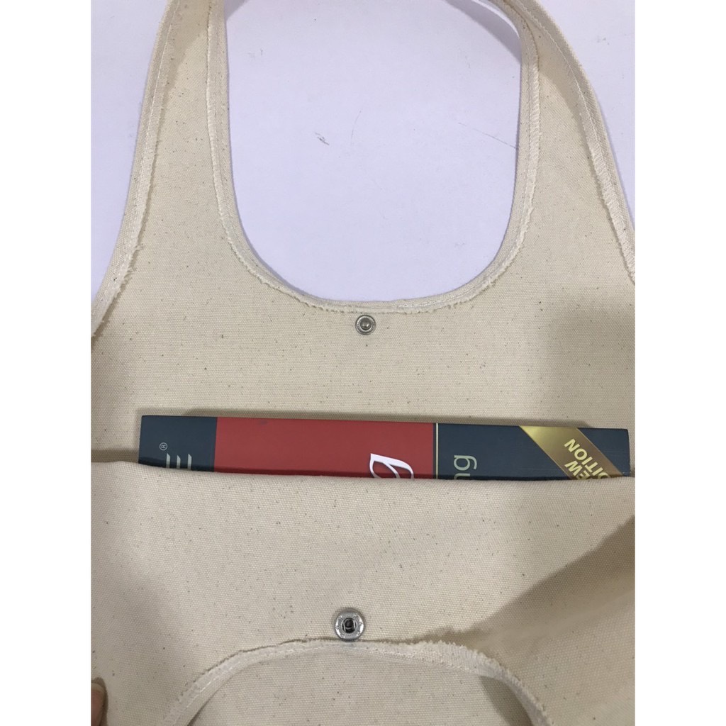 TÚI VẢI CANVAS TRƠN QUAI TRÒN