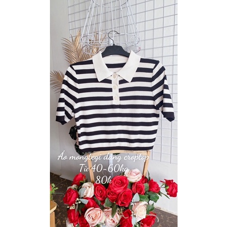 Áo mongtegi dáng croptop