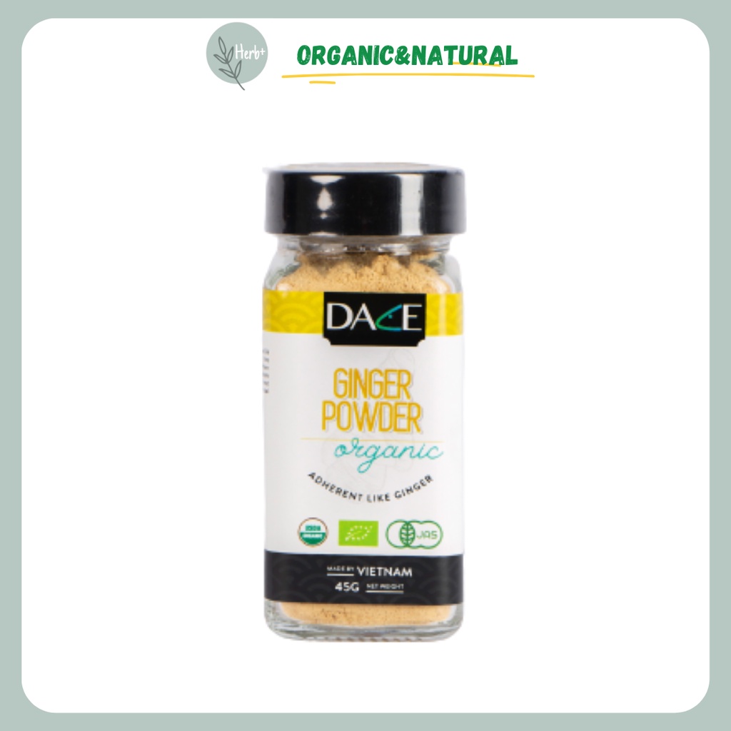 [DACE] BỘT GỪNG HỮU CƠ (45g)