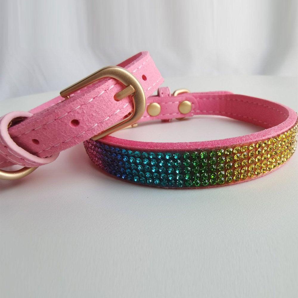 YNATURAL Vòng Cổ ĐíNh Đá LấP LáNh Cho Thú Cưng