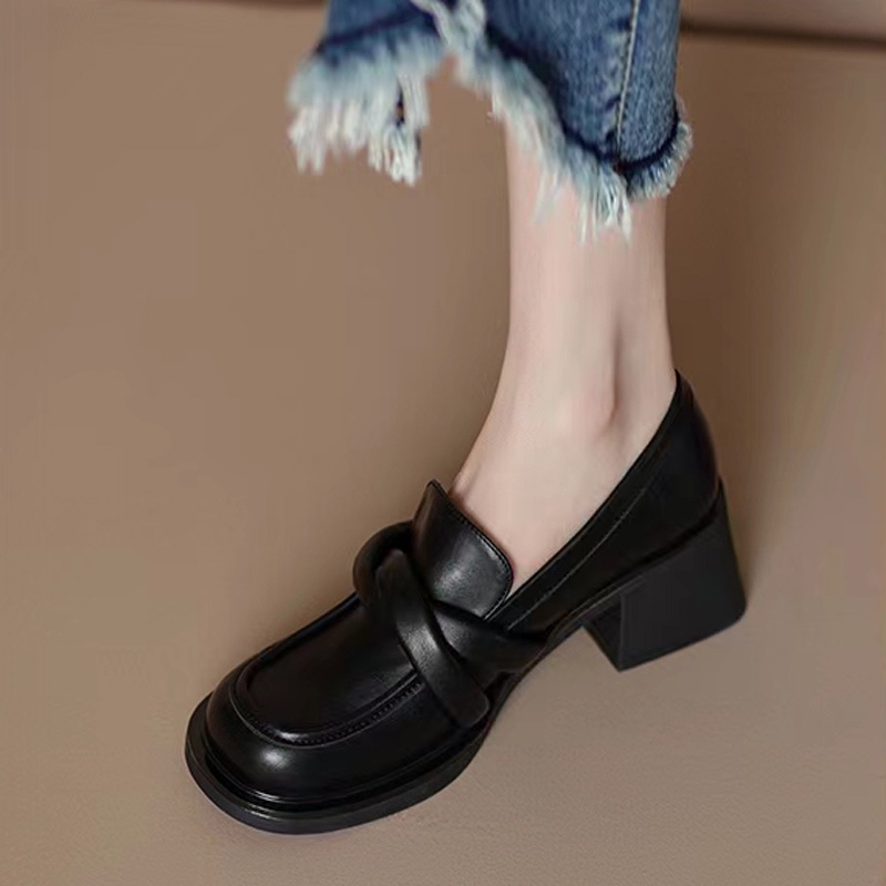 Giày Lười Da PU Thời Trang Dành Cho Nữ