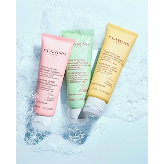 Gentle foaming cleanser new - sữa rửa mặt clarins
