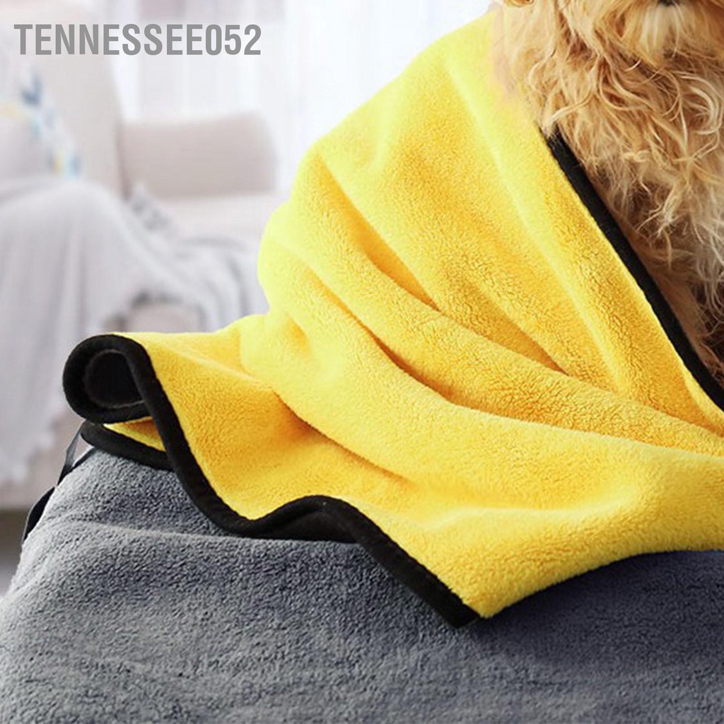[Hàng Sẵn] Khăn tắm chó mèo thú cưng siêu thấm hút Lau nhanh khô Mềm mịn có thể giặt【Tennessee052】
