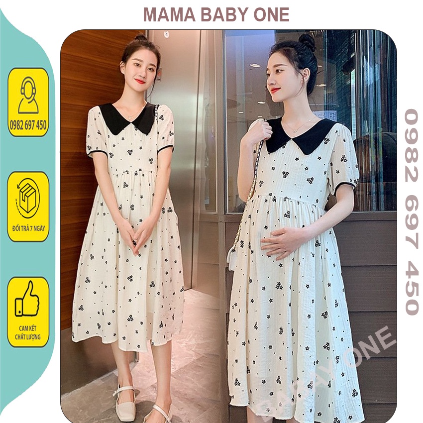 VÁY BẦU DỰ TIỆC, CÔNG SỞ, DẠO PHỐ-ĐẦM BẦU MÙA HÈ HOA NHÍ VOAN MỀM, BABAYDOLL DÁNG DÀI CỰC XINH