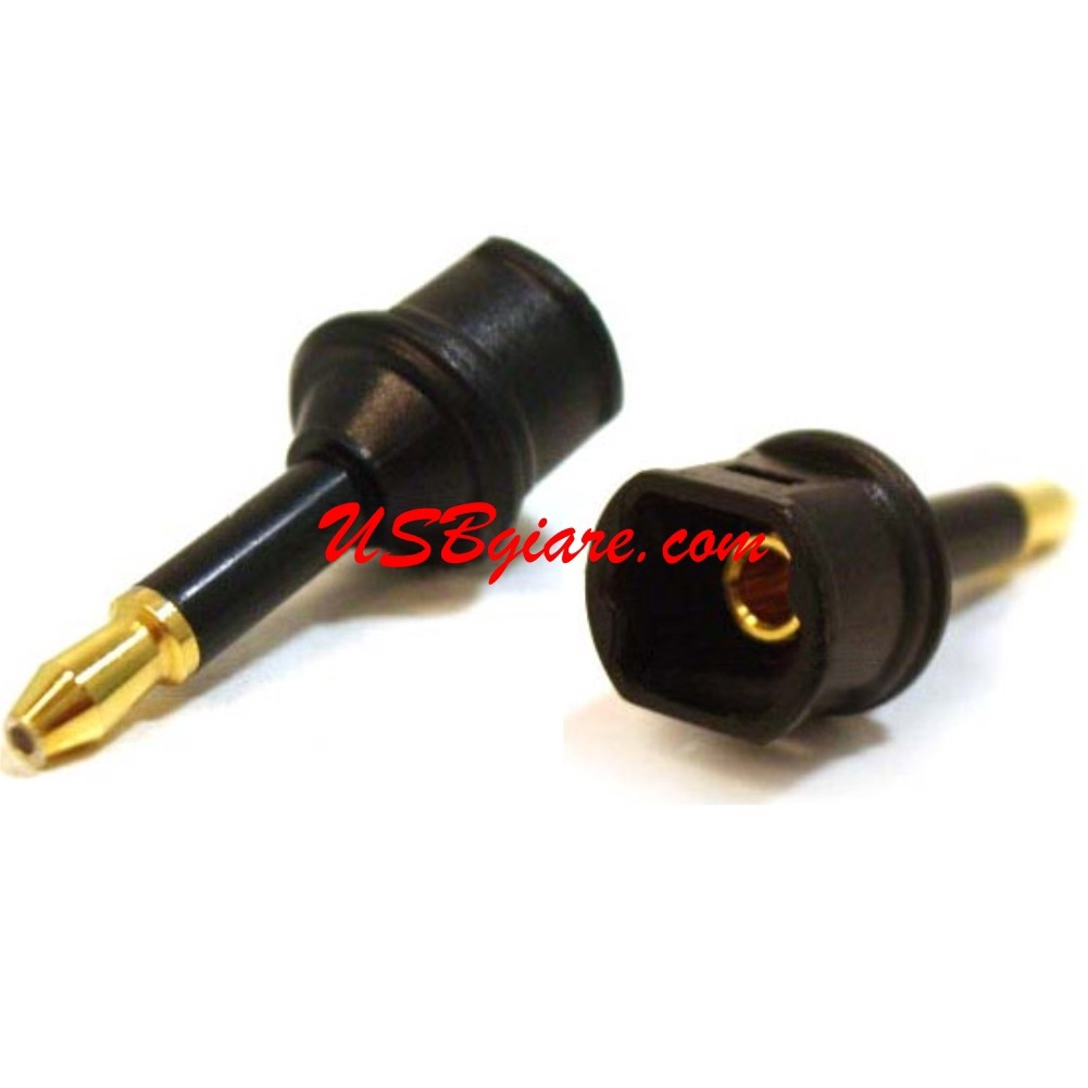 ĐẦU CHUYỂN 3.5MM MINI TOSLINK SANG TOSLINK OPTICAL