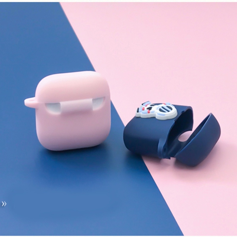 Vỏ Bảo Vệ Hộp Sạc Tai Nghe Haylou T33 / Moripods Bằng Silicon Hình Phi Hành Gia / Thỏ Dễ Thương