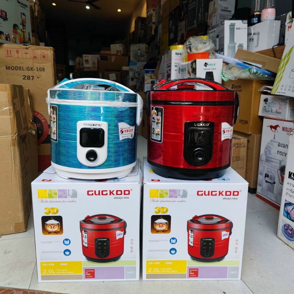 Nồi Cơm Điện Cuckoo 3D 3 Dung Tích 2L Lòng Siêu Dày Cơm Ngon