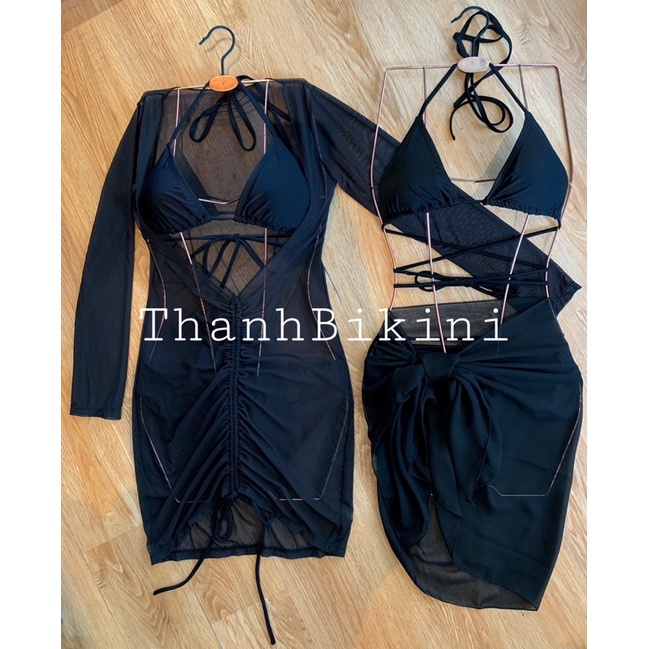 Set bikini 3 món (Hàng sẵn)