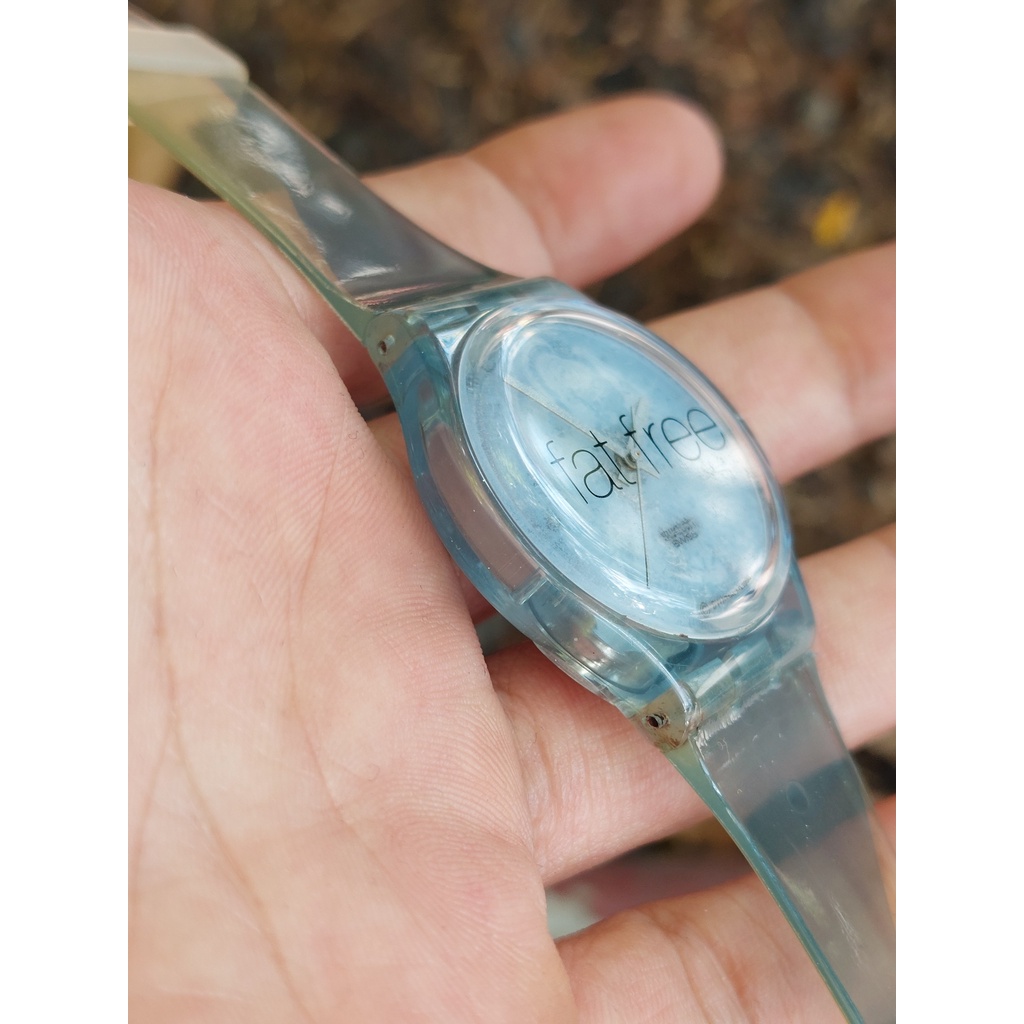 Đồng hồ nữ Swatch mặt tuyết chạy pin hàng Si