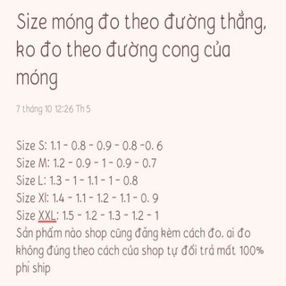móng giả tim mix