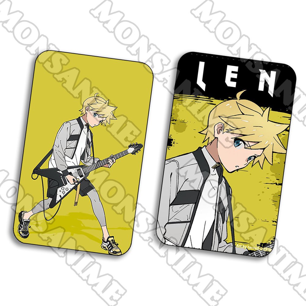 Card bo góc in hình HATSUNE MIKU ảnh thẻ bo viền 5*8cm anime chibi dễ thương đáng yêu