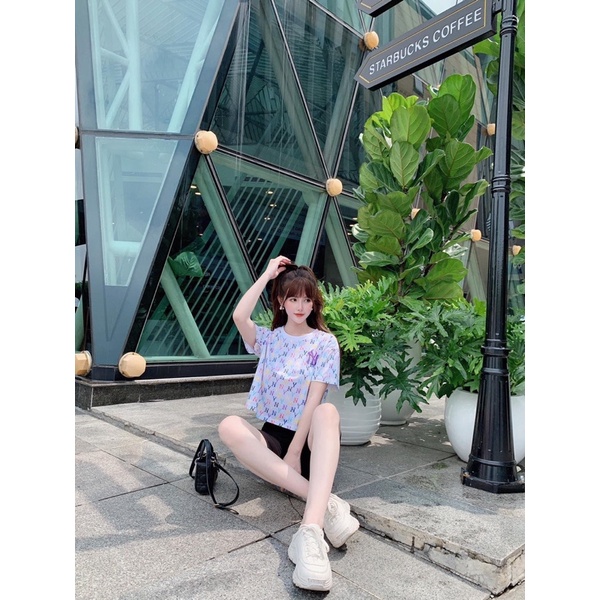 ÁO CROPTOP NY FULL CHỮ