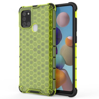 Ốp điện thoại họa tiết tổ ong độc đáo cho Samsung Galaxy A12 A21s A11 M11 A71 A51 A01 A50 A20 A30 A70 A50S A30S A20S A10S A70S