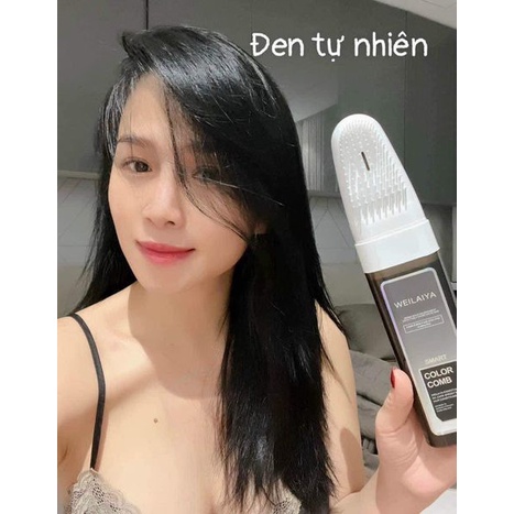 Weilaiya Color Conditioner - Dầu Gội Phủ Bạc Cải Tiến, Không Chẻ Ngọn, Không Rụng Tóc