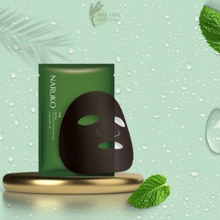 Mặt Nạ, Mask NARUKO ĐÀI LOAN Tràm Trà Kiềm Dầu Và Giảm Mụn 25ml Tea Tree Shine Control and Blemish Clear Mask