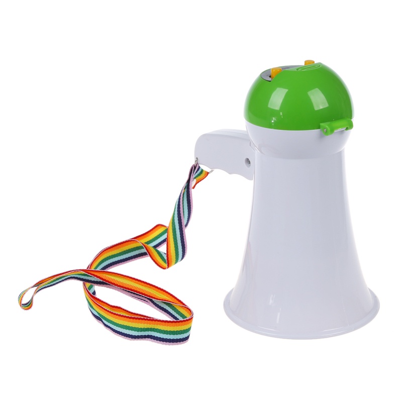 Loa Megaphone Mạnh Mẽ Có Còi Và Nút Điều Chỉnh Âm Lượng