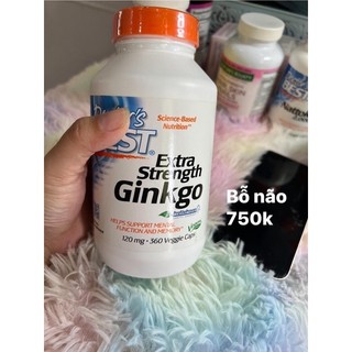 Viên uống bổ não Doctor’s Best Extra Strength Ginkgo 120mg 360 viên