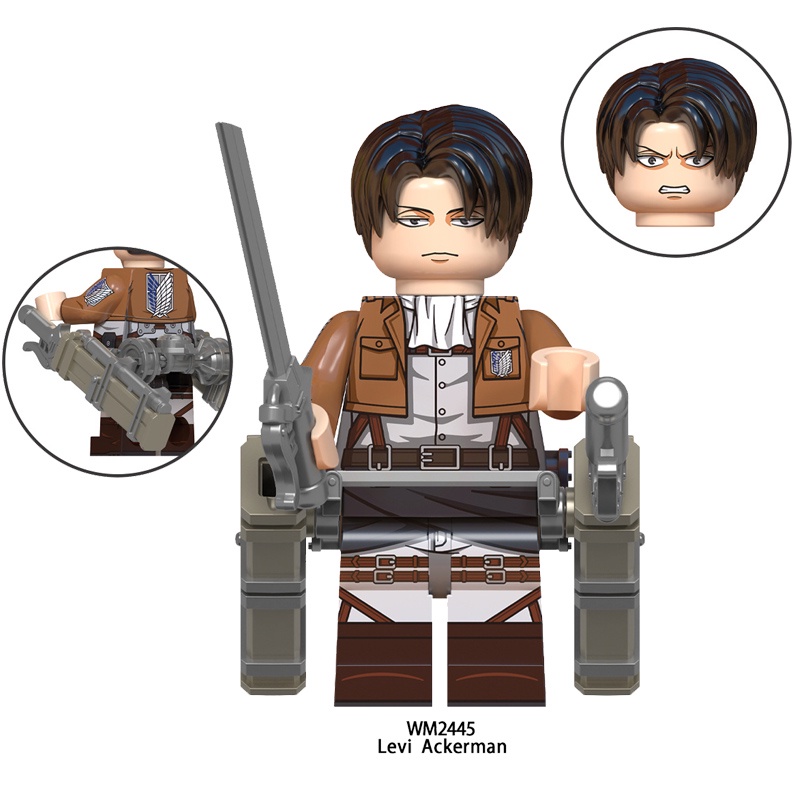 Mô Hình Đồ Chơi Nhân Vật Mikasa Ackerman Trong Phim Hoạt Hình "Attack on Titan"