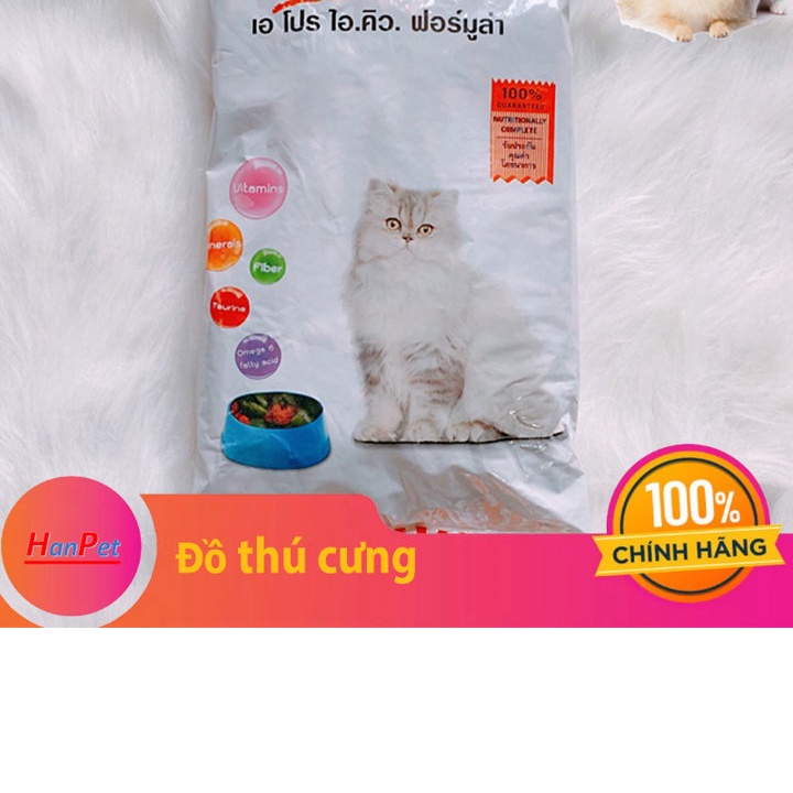 Hanpet - COMBO 5 GÓI (mỗi gói 500gr) Thức ăn viên cho mèo APRO - Xuất xứ Thái Lan - Dùng cho mèo mọi lứa tuổi ( 236)- HP