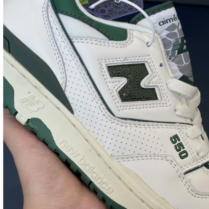 Giày thể thao Newbalance CRT 550 Xanh Lá, Giày Sneaker NB 550 SC