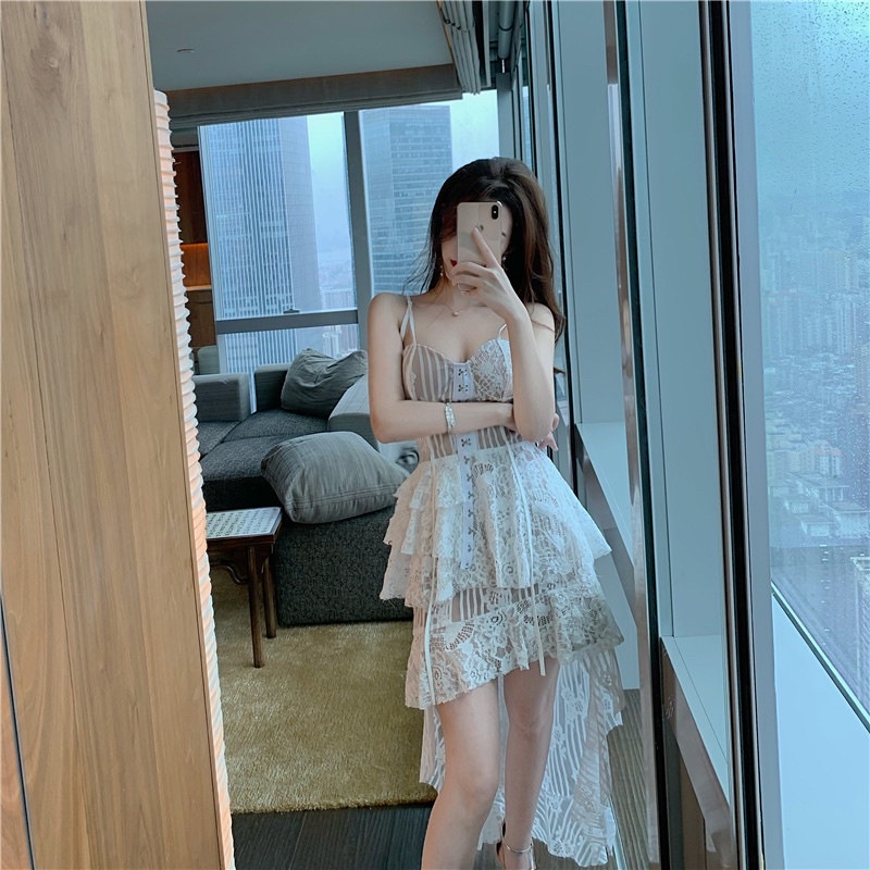 Đầm đuôi cá ren “Annuus.closet”