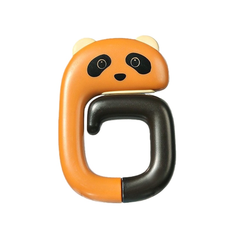 Bộ 4 Móc Treo Túi Xách Hình Thú Hoạt Hình Dễ Thương Chịu Tải Mạnh