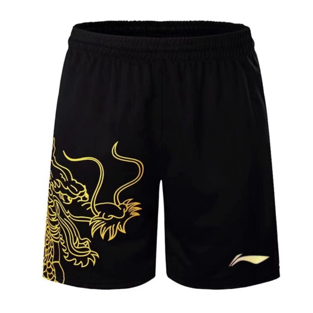 Li Ning Quần Short Thể Thao Bóng Bàn Nhanh Khô Cho Nam Và Nữ Tập Luyện Thi Đấu