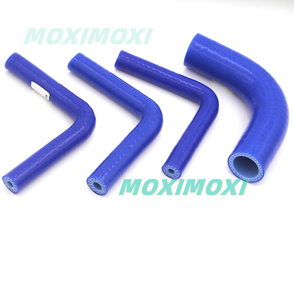 Đầu Nối Ống Nước 4 Chấu 6 / 8 / 10 / 12 / 14 / 16 / 20 / 22mm Bằng Silicone Samco 90 / 45 Độ