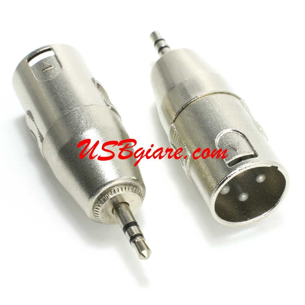 ĐẦU CHUYỂN CANON ĐỰC SANG 3.5MM ĐỰC