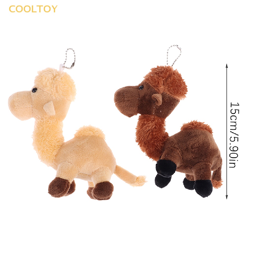 Móc Khóa Hình Lạc Đà Hoạt Hình Nhồi Bông Đáng Yêu