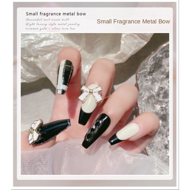 Set 5 Charm Nơ Trang Trí Móng