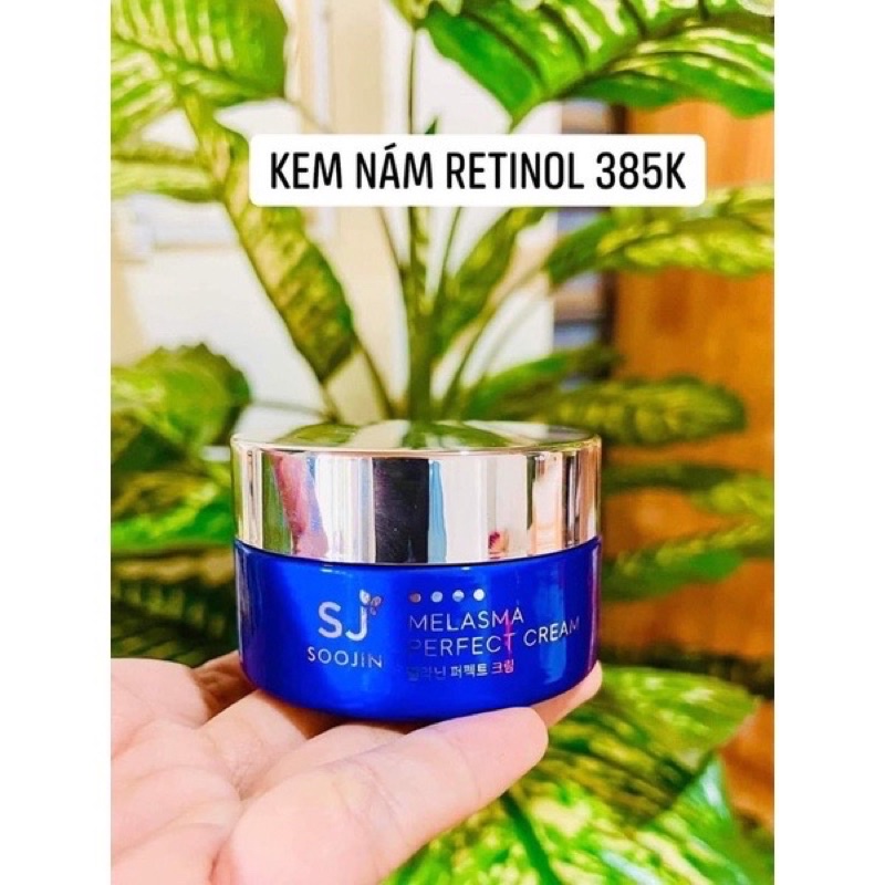 Kem Mờ Nám, Dưỡng Trắng Da, Thu Nhỏ Lỗ Chân Lông SOOJIN 0.3% Retinol