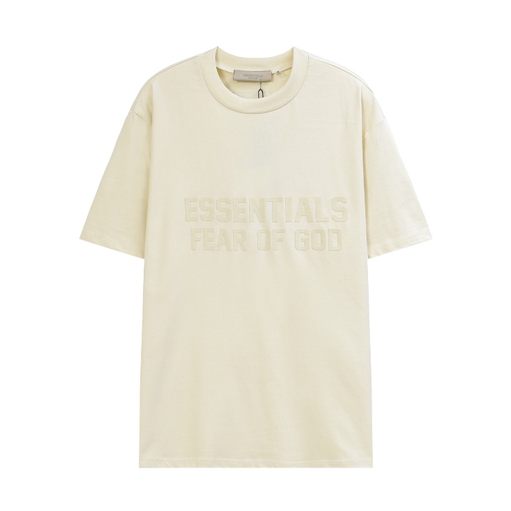 ❀❀❀Áo Thun Ngắn Tay Plus size In Chữ ESSENTIALS 22FW 3D Thời Trang