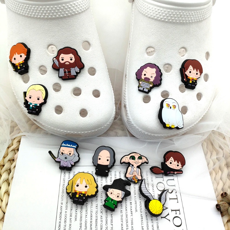 Ghim Cài Giày Hình Nhân Vật Jibits Trong Phim Harry Potter Dễ Thương