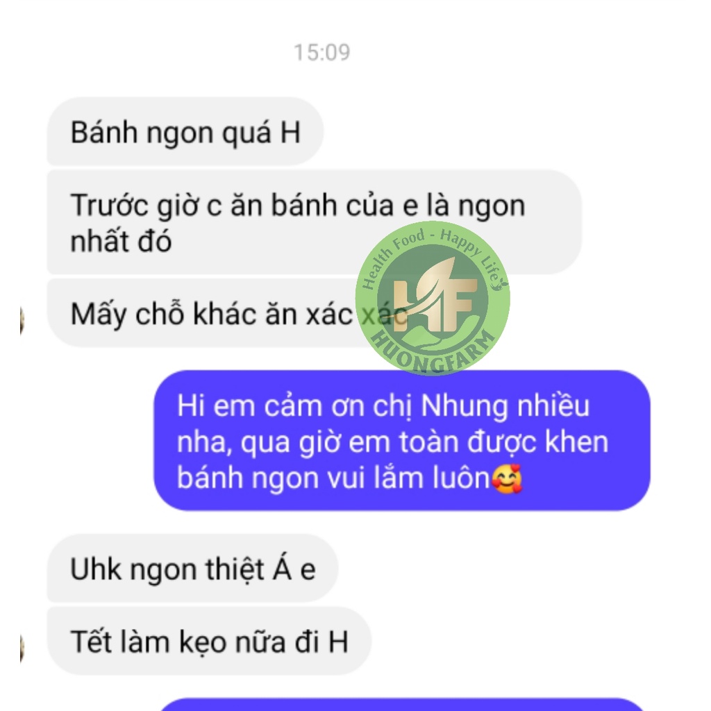 BÁNH THANH GẠO LỨT MIX HẠT H.FARM_KHÔNG ĐƯỜNG