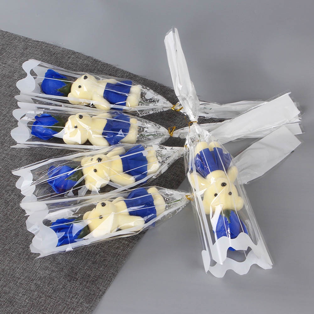 Set 1 / 5 Xà Phòng Hình Gấu Dễ Thương Làm Quà Tặng Valentine