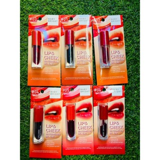 Son kem và má hồng Baby Bright Watermelon Gel Tint❤️son kem thái lan lì lâu trôi