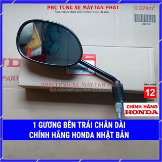 Gương kiếng xe máy chân dài chính hãng honda wave /future /dream /winner /sonic /vario /axelo