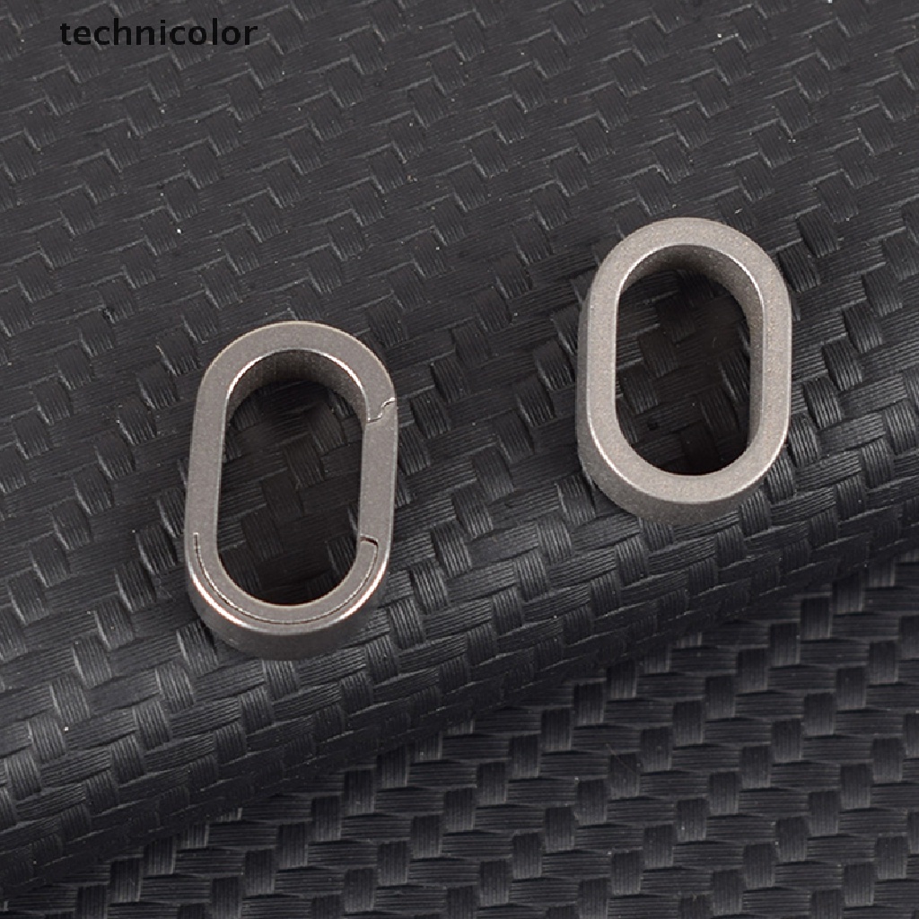 Móc Chìa Khóa Mini Bằng Titan Nhiều Màu Tiện Dụng