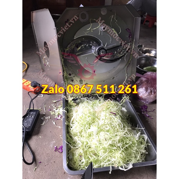 Máy thái lát rau củ quả chạy điện tại Hà Đông