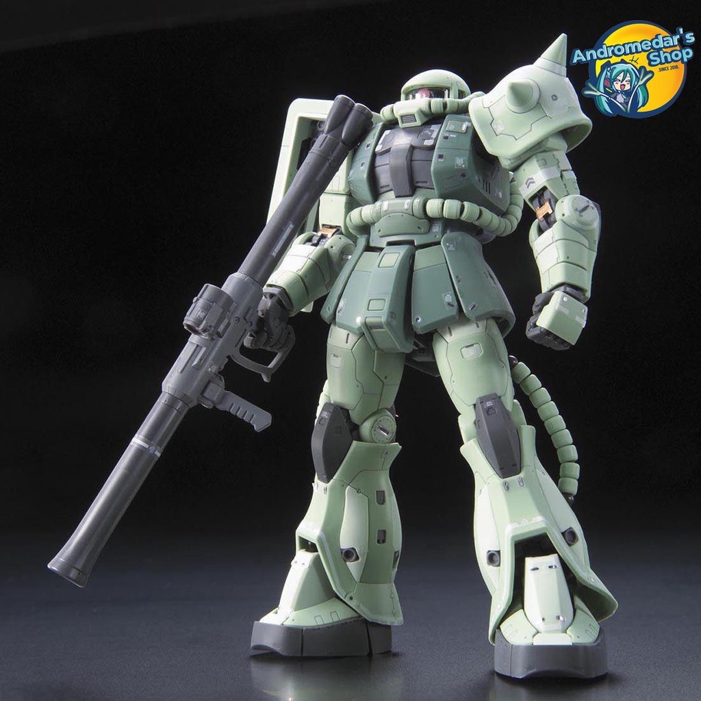 [Bandai] Mô hình lắp ráp Gundam Real Grade 1/144 RG MS-06F Zaku II Model Kits