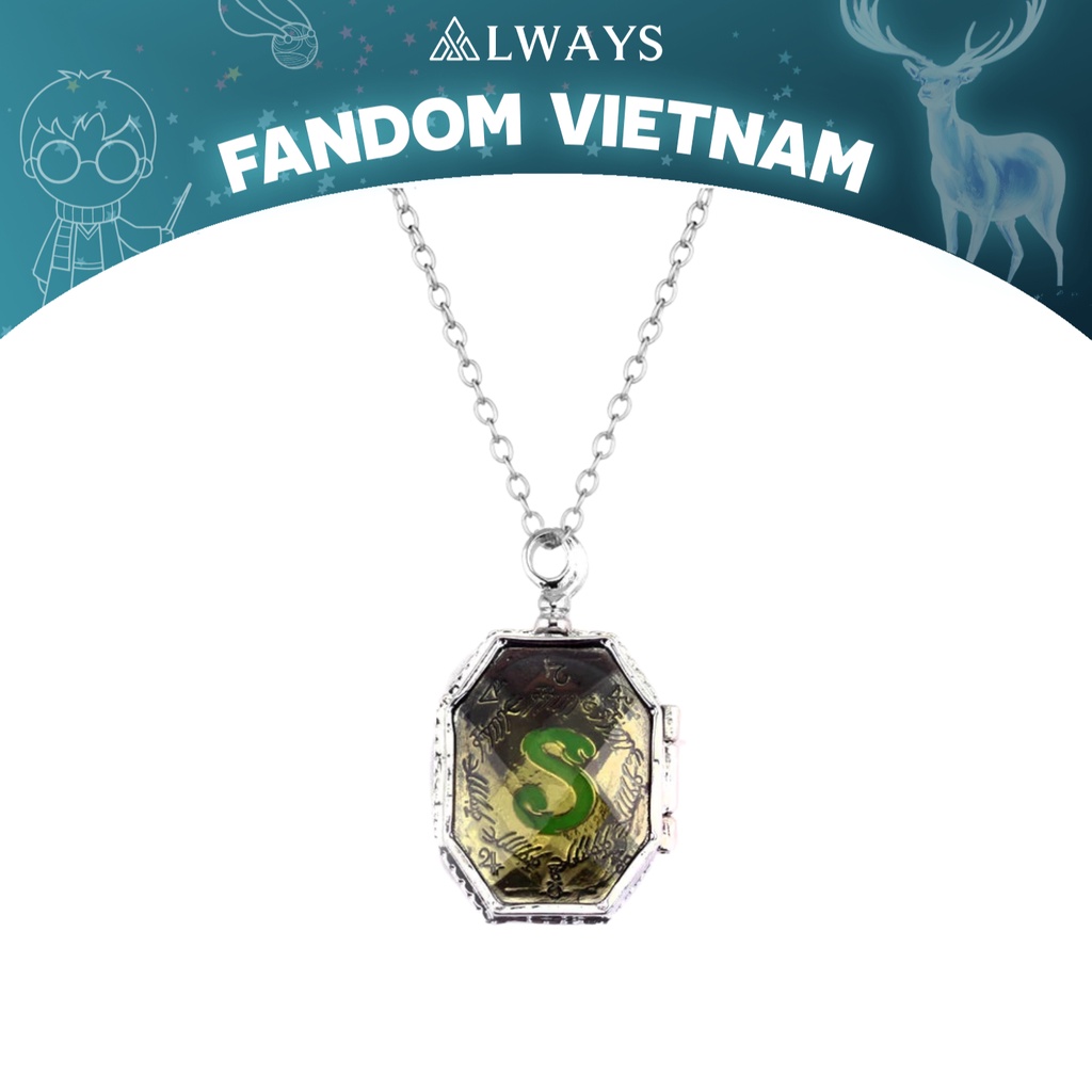 Mề đay Slytherin - Dây chuyền Harry Potter - FANDOM VN