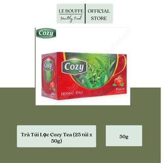 Trà Túi Lọc Cozy Tea (25 túi x 50g)
