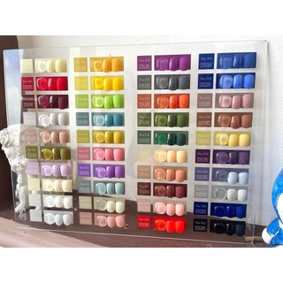 Móng trơn Mix màu - nailbox - móng thiết kế