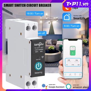 Công tắc điều khiển wifi thông minh 90-240v 1p 63a