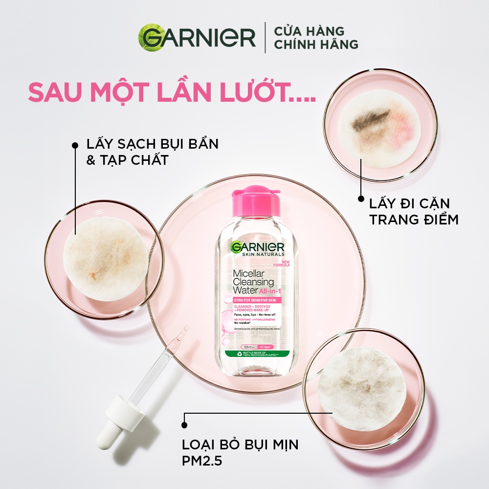Nước tẩy trang Garnier Micellar Cleansing Water 400ml