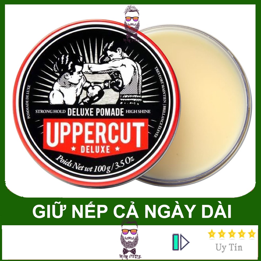 Sáp Vuốt Tóc Nam UPPERCUT DELUXE Pomade - 100gram