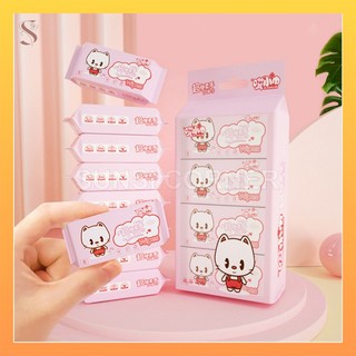 Khăn giấy ướt mini bỏ túi dễ thương tiện lợi